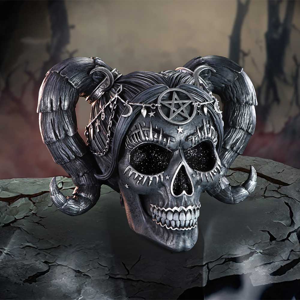 Nemesis Now Drop Dead Gorgeous Solve and Coagula Skull